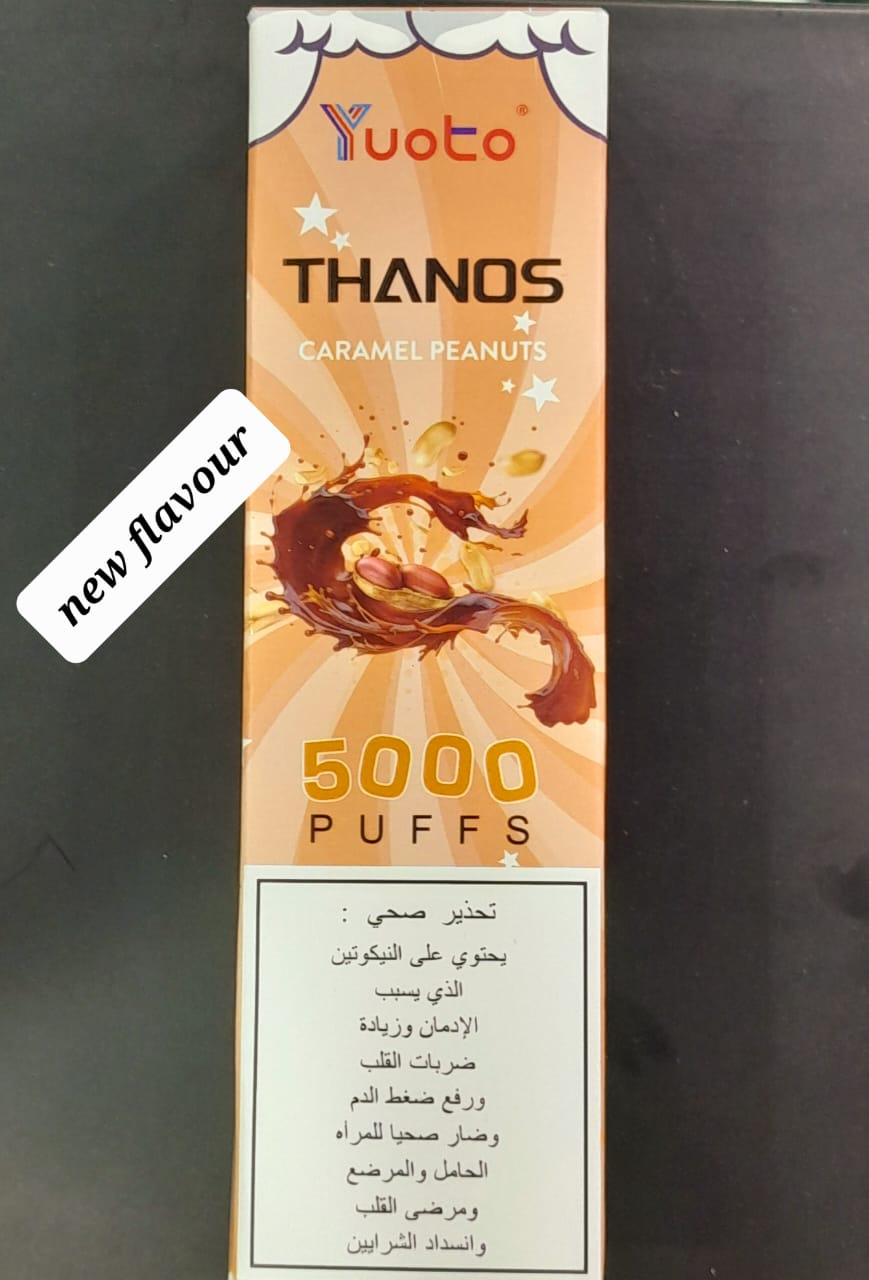 Caramel Peanuts (Yuoto Thanos 5000 Puffs 50mg)
