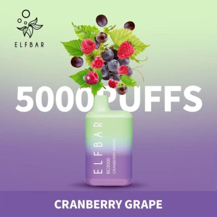 Cranberry Grape (Elfbar BC 5000 20mg)